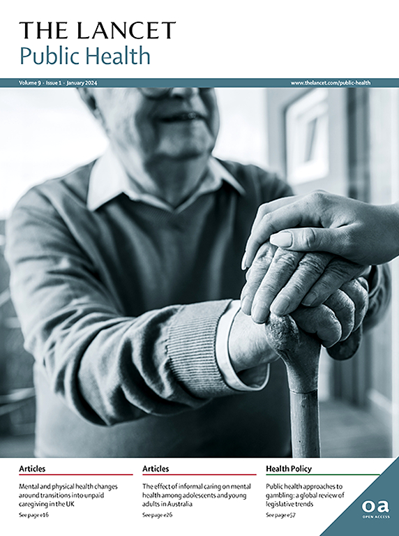 Go to journal home page - The Lancet Public Health